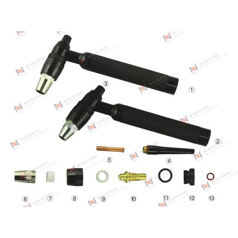 YT-50T WATER COOLED TORCH BODY